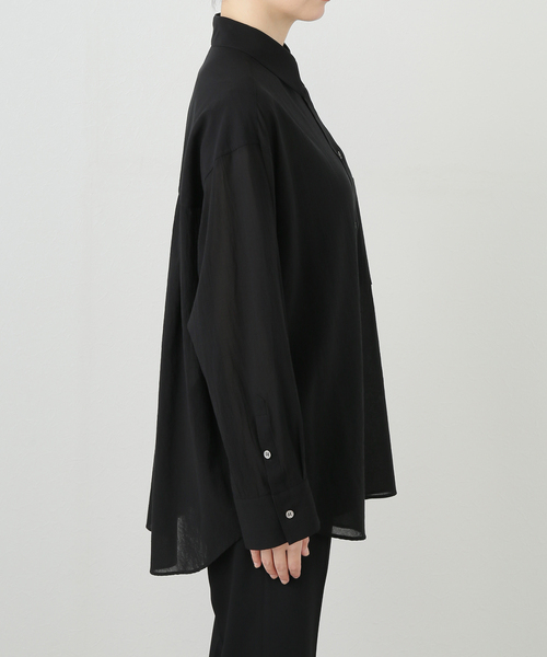 *Cotton Sheer Wash シャツ Cotton Sheer Wash Shirt（シャツ/ブラウス）｜AP STUDIO