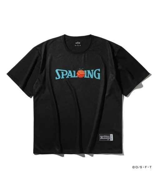SPALDING(スポルディング)の「【SPALDING/スポルディング】Tシャツ ONE PIECE メラメラの実 ロゴ/吸水速乾機能・UVカット機能・アニメ半袖Tシャツ(Tシャツ/カットソー・メンズ・ホワイト/オレンジ/ブラック・MEDIUM/LARGE)」の5枚目の写真