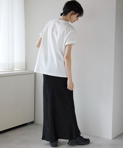 amini(アミニ)の「プリントTシャツ アソート(Tシャツ/カットソー・レディース・ホワイト系1/ホワイト系2/ホワイト系3/ブラック系2/ブラック系1/ブラック系3・MEDIUM)」の8枚目の写真