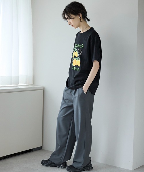 amini(アミニ)の「プリントTシャツ アソート(Tシャツ/カットソー・レディース・ホワイト系1/ホワイト系2/ホワイト系3/ブラック系2/ブラック系1/ブラック系3・MEDIUM)」の17枚目の写真