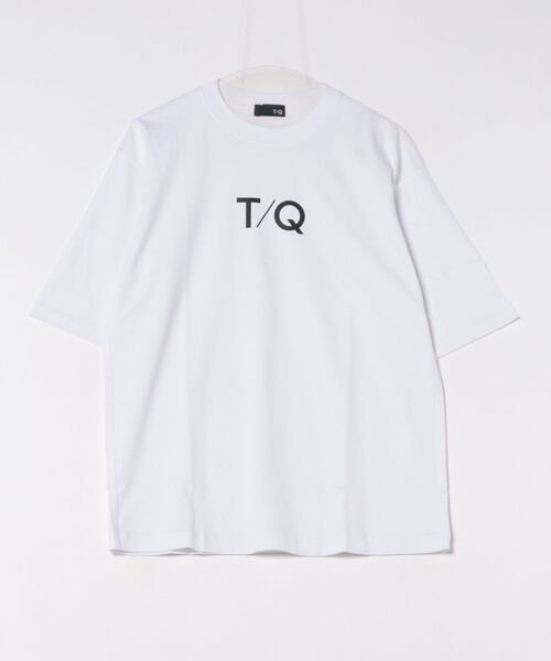 TAKA-Q(タカキュー)の「【綿100%】タカキュー ロゴプリント クルーネック 半袖 Tシャツ(Tシャツ/カットソー・メンズ・ブラック/ホワイト/ライトグレー・LARGE/MEDIUM)」の13枚目の写真