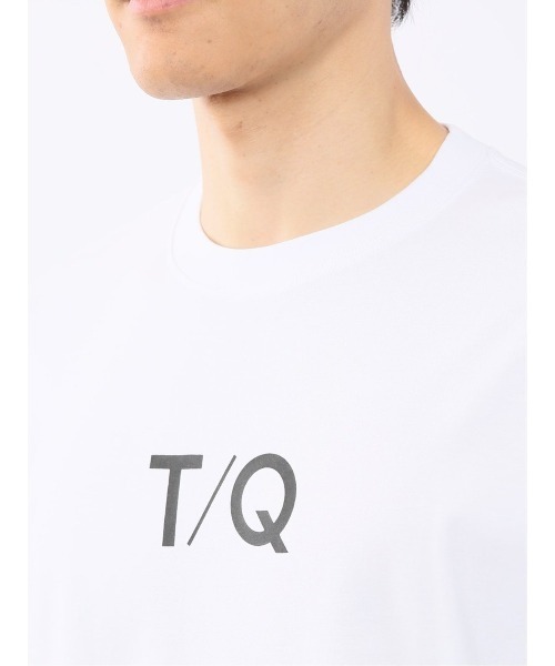 TAKA-Q(タカキュー)の「【綿100%】タカキュー ロゴプリント クルーネック 半袖 Tシャツ(Tシャツ/カットソー・メンズ・ブラック/ホワイト/ライトグレー・LARGE/MEDIUM)」の16枚目の写真