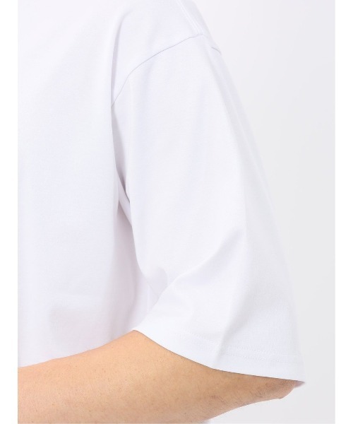 TAKA-Q(タカキュー)の「【綿100%】タカキュー ロゴプリント クルーネック 半袖 Tシャツ(Tシャツ/カットソー・メンズ・ブラック/ホワイト/ライトグレー・LARGE/MEDIUM)」の15枚目の写真