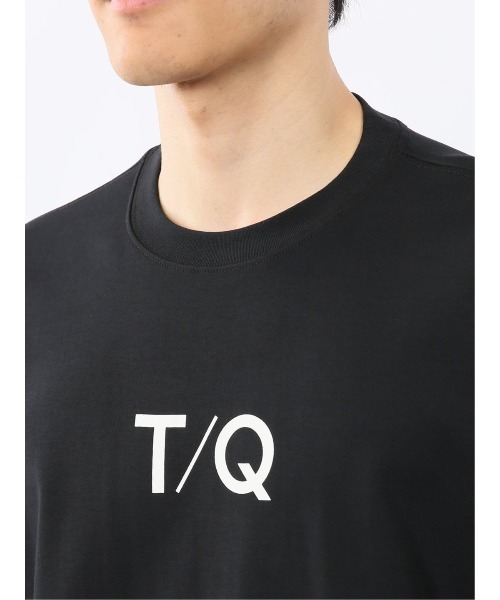 TAKA-Q(タカキュー)の「【綿100%】タカキュー ロゴプリント クルーネック 半袖 Tシャツ(Tシャツ/カットソー・メンズ・ブラック/ホワイト/ライトグレー・LARGE/MEDIUM)」の5枚目の写真