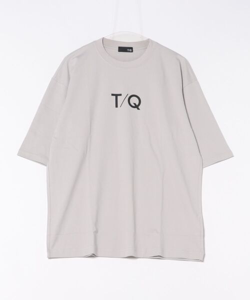 TAKA-Q(タカキュー)の「【綿100%】タカキュー ロゴプリント クルーネック 半袖 Tシャツ(Tシャツ/カットソー・メンズ・ブラック/ホワイト/ライトグレー・LARGE/MEDIUM)」の18枚目の写真