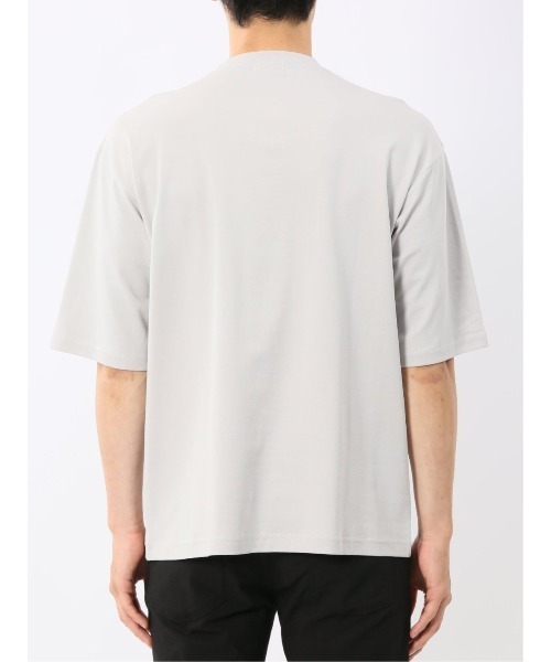 TAKA-Q(タカキュー)の「【綿100%】タカキュー ロゴプリント クルーネック 半袖 Tシャツ(Tシャツ/カットソー・メンズ・ブラック/ホワイト/ライトグレー・LARGE/MEDIUM)」の22枚目の写真