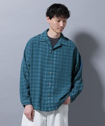 【新品】　SCOT CLUB シースルー　シャツ 長袖　ネイビー　M 春　夏 シースルー トップス 長袖 ネイビーのおすすめ人気商品一覧 通販