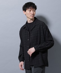 シースルー」に該当するシャツ/ブラウス（ブラック/黒色系