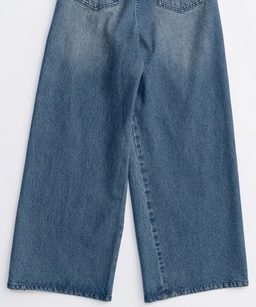 デニムリメ缶　№2 2way Asymmetry Tuck Denim/2WAYアシメタックデニム（デニムパンツ