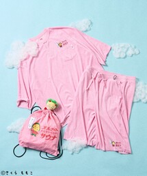 FREAK'S STORE（フリークスストア）の「COJI-COJI × SAUVENIR × FREAK'S STORE/コジコジ × サウベニア × フリークスストア 別注 オールナイトサウナ KANNAIGI/館内着/パイルセットアップ/ナップサック付き（ルームウェア/パジャマ・メンズ）」