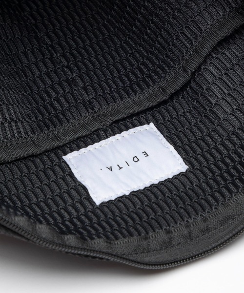 EDITA.（エディータ）の「洗濯機で洗える Washable body bag　MM size　軽量 / 男女兼用 / ボディバッグ（ボディバッグ/ウエストポーチ・レディース・ブラック系/ブラック・FREE）」の9枚目の写真