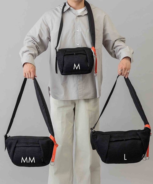 EDITA.（エディータ）の「洗濯機で洗える Washable body bag　MM size　軽量 / 男女兼用 / ボディバッグ（ボディバッグ/ウエストポーチ・レディース・ブラック系/ブラック・FREE）」の4枚目の写真