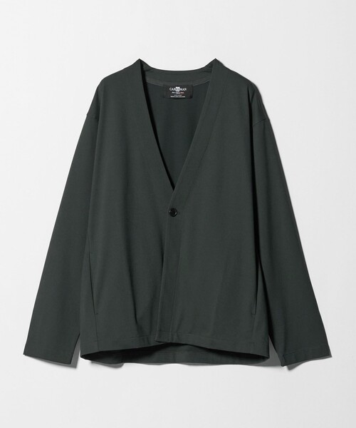 green label relaxing(グリーンレーベルリラクシング)の「CARREMAN 1B カーディガン(カーディガン/ボレロ・メンズ・ダークグリーン/ネイビー/ダークグレー・XL/L/M/S)」の1枚目の写真