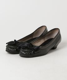 ギンザカネマツ　リボンパンプス SHOES CONCIERGE｜【WEB LIMITED】限定50足のプチリボンパンプス