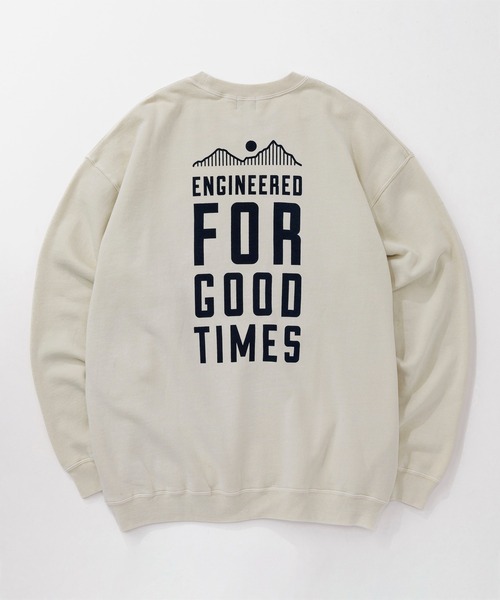 KAVU（カブー）の「KAVU/カブー Good Time Sweat/グットタイムスウェット（スウェット・メンズ・ネイビー/イエロー/ライトグレー・MEDIUM/LARGE/X-LARGE）」の3枚目の写真