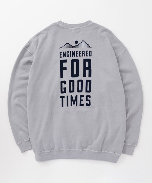 KAVU（カブー）の「KAVU/カブー Good Time Sweat/グットタイムスウェット（スウェット・メンズ・ネイビー/イエロー/ライトグレー・MEDIUM/LARGE/X-LARGE）」の8枚目の写真