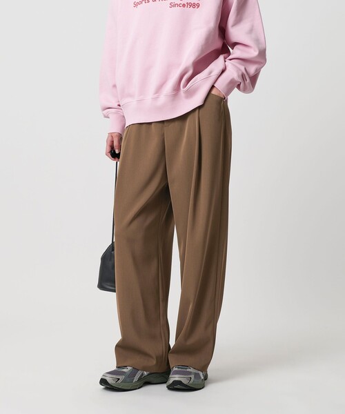 BEAUTY&YOUTH　ポリエステルブレンドバックゴムパンツ ポリエステルブレンド ツイルバックゴムパンツ（その他パンツ