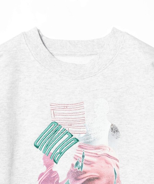 BEAMS T（ビームスティー）の「Shinichiro Shiraishi / Sweatshirt（スウェット・メンズ・ブラック/ライトグレー・L/XL/M/S）」の4枚目の写真