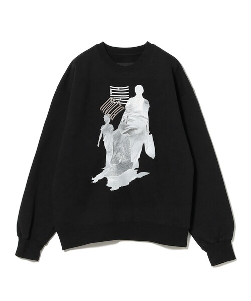 BEAMS T（ビームスティー）の「Shinichiro Shiraishi / Sweatshirt（スウェット・メンズ・ブラック/ライトグレー・L/XL/M/S）」の9枚目の写真