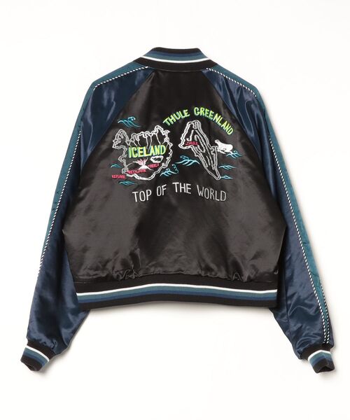 FACETASM(ファセッタズム)の「FACETASM/ファセッタズム/THULE SOUVENIR JACKET(スカジャン・メンズ・ブラック・4/3)」の3枚目の写真