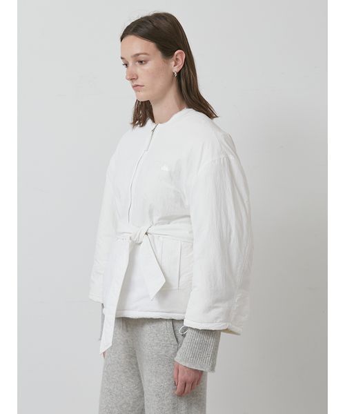 styling/（スタイリング）の「【FIRST DOWN×styling/】リバーシブルブルゾン（ブルゾン・レディース・チャコールグレー/ミント/オフホワイト・0/1）」の16枚目の写真