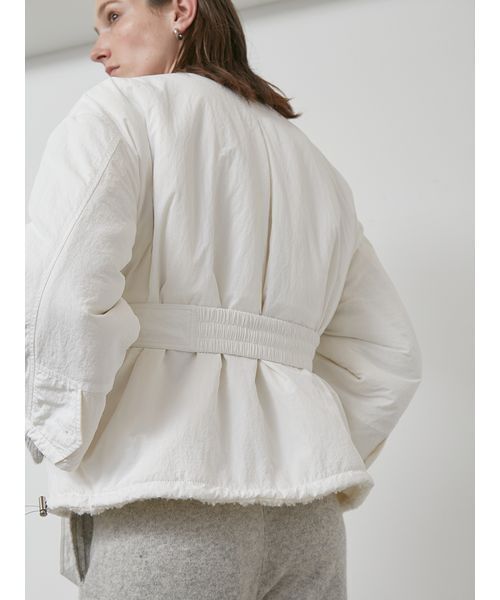 styling/（スタイリング）の「【FIRST DOWN×styling/】リバーシブルブルゾン（ブルゾン・レディース・チャコールグレー/ミント/オフホワイト・0/1）」の20枚目の写真