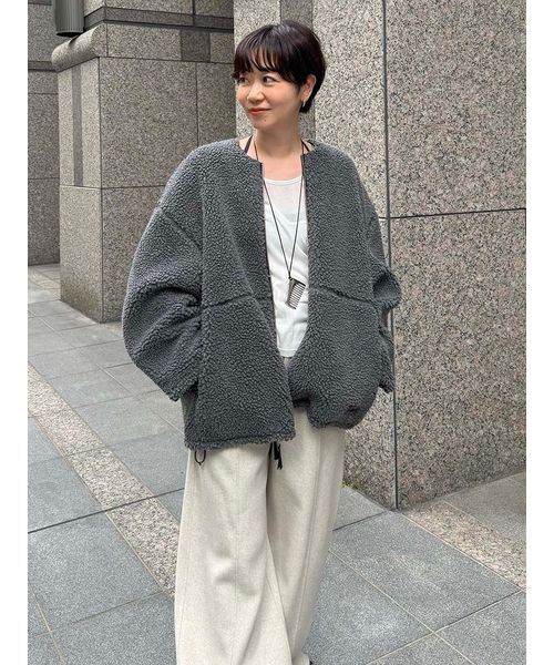 【FIRST DOWN×styling/】リバーシブルブルゾン
