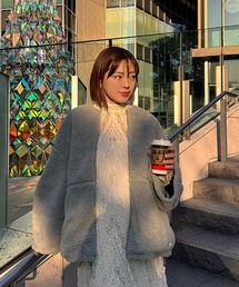 styling/ ハイフォルム シアーブルゾン 新品 styling/ ハイフォルム シアーブルゾン 新品 styling/ ハイフォルム