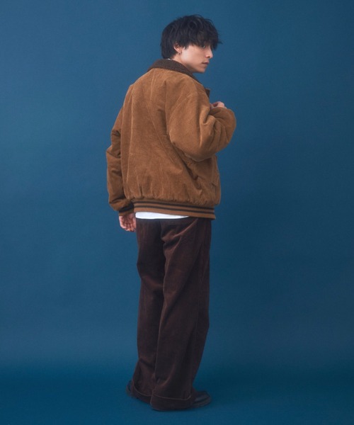 Zooodle（ズードル）の「Corduroy Pants - コーデュロイパンツ -（その他パンツ・メンズ・チャコールグレー/ブラウン・MEDIUM/LARGE）」の21枚目の写真