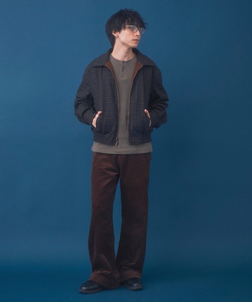 Zooodle（ズードル）の「Corduroy Pants - コーデュロイパンツ -（その他パンツ・メンズ・チャコールグレー/ブラウン・MEDIUM/LARGE）」の22枚目の写真