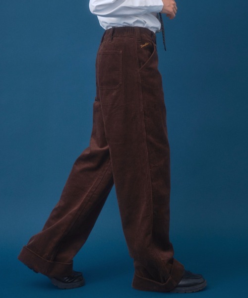 Zooodle（ズードル）の「Corduroy Pants - コーデュロイパンツ -（その他パンツ・メンズ・チャコールグレー/ブラウン・MEDIUM/LARGE）」の18枚目の写真