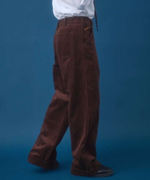 Zooodle（ズードル）の「Corduroy Pants - コーデュロイパンツ -（その他パンツ・メンズ・チャコールグレー/ブラウン・MEDIUM/LARGE）」の19枚目の写真