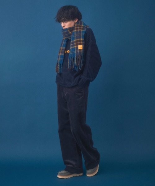 Zooodle（ズードル）の「Corduroy Pants - コーデュロイパンツ -（その他パンツ・メンズ・チャコールグレー/ブラウン・MEDIUM/LARGE）」の8枚目の写真