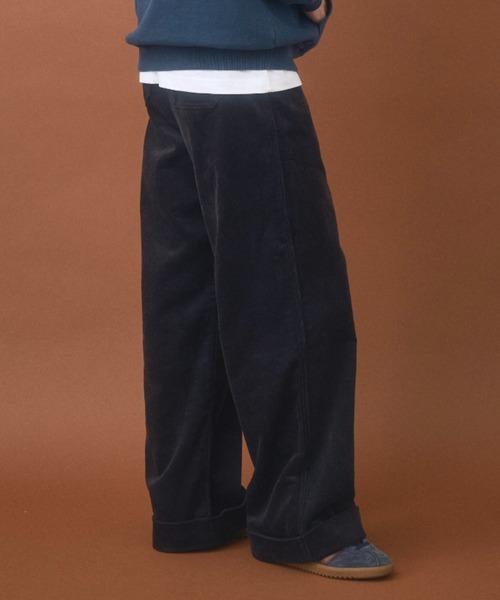 Zooodle（ズードル）の「Corduroy Pants - コーデュロイパンツ -（その他パンツ・メンズ・チャコールグレー/ブラウン・MEDIUM/LARGE）」の6枚目の写真