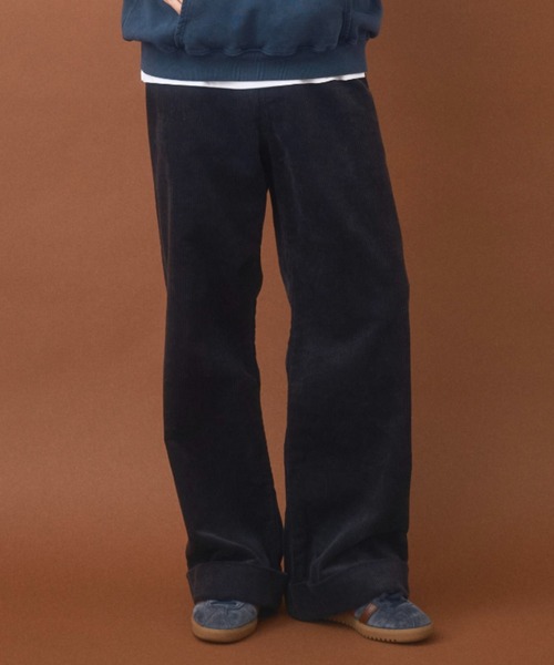 Zooodle（ズードル）の「Corduroy Pants - コーデュロイパンツ -（その他パンツ・メンズ・チャコールグレー/ブラウン・MEDIUM/LARGE）」の3枚目の写真