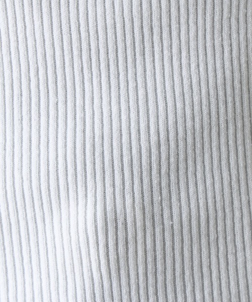 COLONY 2139（コロニートゥーワンスリーナイン）の「PBT配色ラインハイネックプルオーバー（ニット/セーター・レディース・ブラック/グレー系その他/オフホワイト/グレー・FREE）」の7枚目の写真