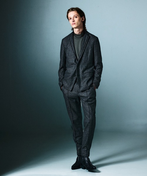 5351 POUR LES HOMMES（ゴーサンゴーイチプールオム）の「【セットアップ対応】グリッター ツイーディ テーパードスラックス（スラックス・メンズ・その他・46/50/48/44）」の12枚目の写真