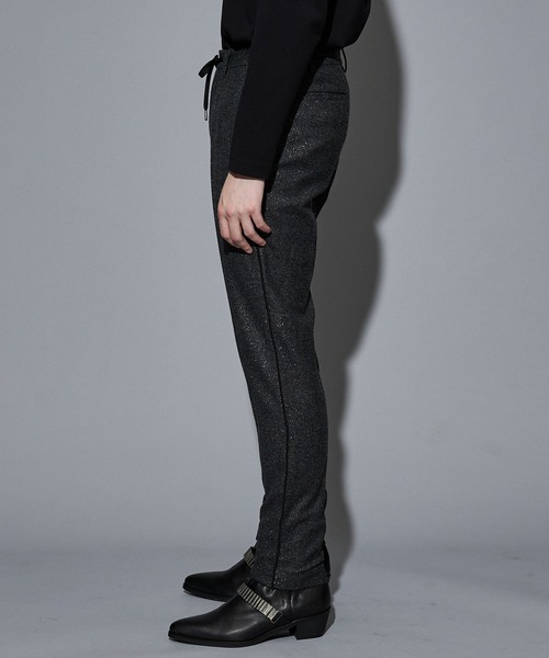 5351 POUR LES HOMMES（ゴーサンゴーイチプールオム）の「【セットアップ対応】グリッター ツイーディ テーパードスラックス（スラックス・メンズ・その他・46/50/48/44）」の4枚目の写真