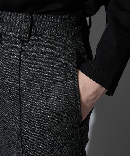 5351 POUR LES HOMMES（ゴーサンゴーイチプールオム）の「【セットアップ対応】グリッター ツイーディ テーパードスラックス（スラックス・メンズ・その他・46/50/48/44）」の8枚目の写真