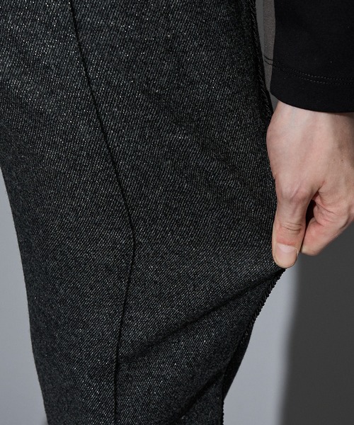 5351 POUR LES HOMMES（ゴーサンゴーイチプールオム）の「【セットアップ対応】グリッター ツイーディ テーパードスラックス（スラックス・メンズ・その他・46/50/48/44）」の10枚目の写真
