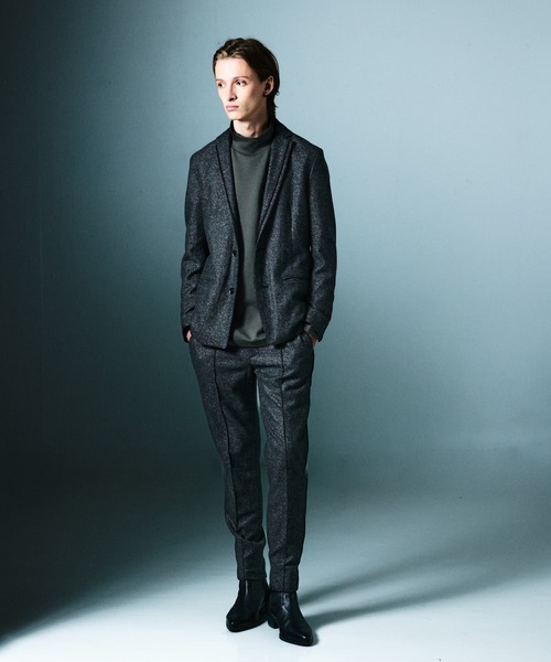 5351 POUR LES HOMMES（ゴーサンゴーイチプールオム）の「【セットアップ対応】グリッター ツイーディ テーパードスラックス（スラックス・メンズ・その他・46/50/48/44）」の2枚目の写真