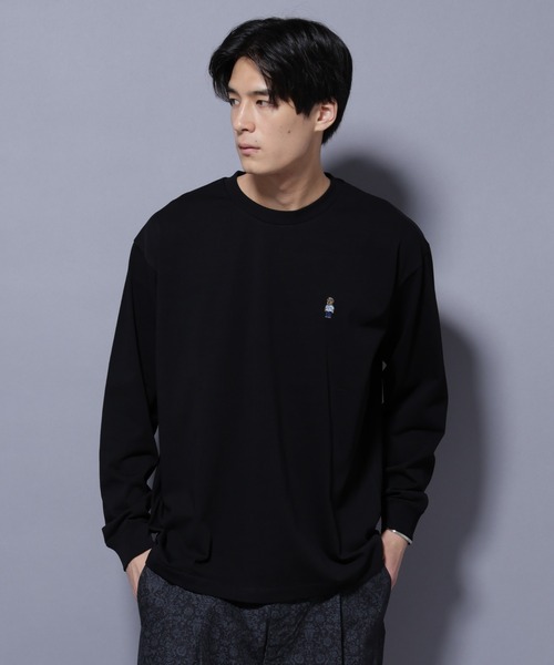 NANO universe（ナノユニバース）の「ナノベア Tシャツ 長袖 working（Tシャツ/カットソー・メンズ・その他4/その他1/その他2/その他3・L/M/S）」の2枚目の写真