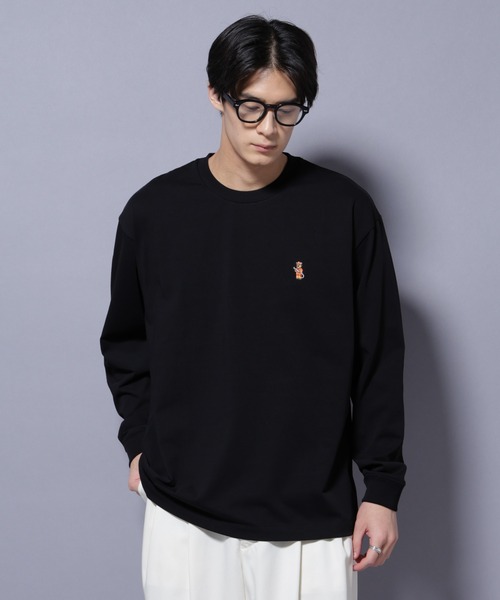 NANO universe（ナノユニバース）の「ナノベア Tシャツ 長袖 working（Tシャツ/カットソー・メンズ・その他4/その他1/その他2/その他3・L/M/S）」の4枚目の写真