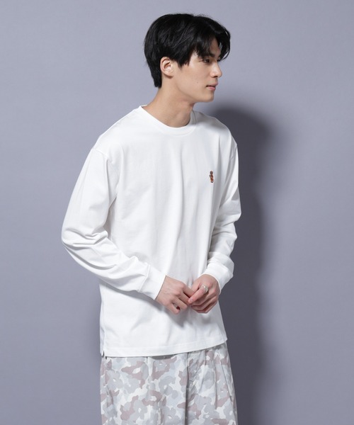 NANO universe（ナノユニバース）の「ナノベア Tシャツ 長袖 working（Tシャツ/カットソー・メンズ・その他4/その他1/その他2/その他3・L/M/S）」の21枚目の写真