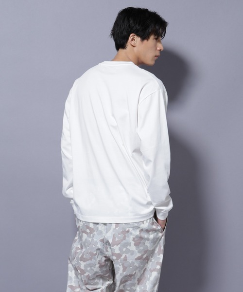 NANO universe（ナノユニバース）の「ナノベア Tシャツ 長袖 working（Tシャツ/カットソー・メンズ・その他4/その他1/その他2/その他3・L/M/S）」の22枚目の写真