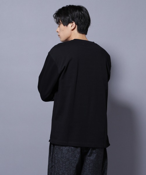 NANO universe（ナノユニバース）の「ナノベア Tシャツ 長袖 working（Tシャツ/カットソー・メンズ・その他4/その他1/その他2/その他3・L/M/S）」の15枚目の写真