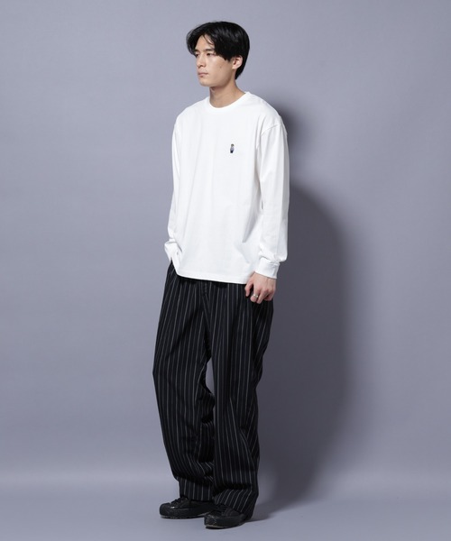 NANO universe（ナノユニバース）の「ナノベア Tシャツ 長袖 working（Tシャツ/カットソー・メンズ・その他4/その他1/その他2/その他3・L/M/S）」の9枚目の写真