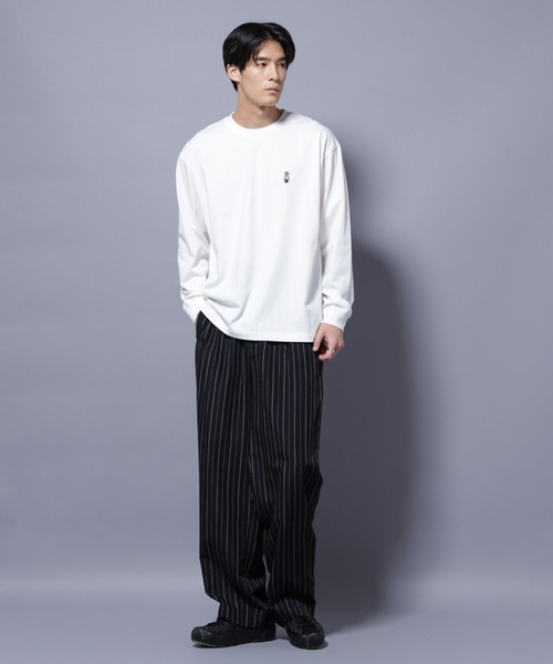 NANO universe（ナノユニバース）の「ナノベア Tシャツ 長袖 working（Tシャツ/カットソー・メンズ・その他4/その他1/その他2/その他3・L/M/S）」の10枚目の写真