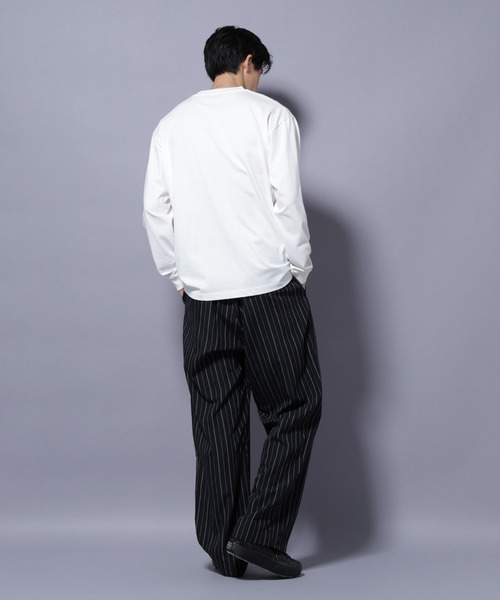 NANO universe（ナノユニバース）の「ナノベア Tシャツ 長袖 working（Tシャツ/カットソー・メンズ・その他4/その他1/その他2/その他3・L/M/S）」の11枚目の写真