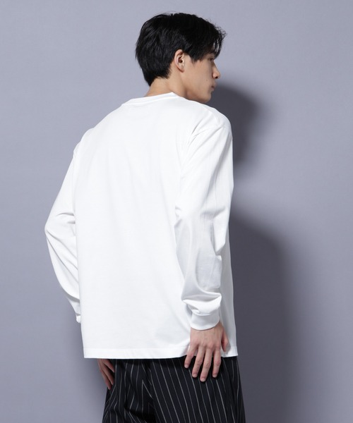 NANO universe（ナノユニバース）の「ナノベア Tシャツ 長袖 working（Tシャツ/カットソー・メンズ・その他4/その他1/その他2/その他3・L/M/S）」の7枚目の写真